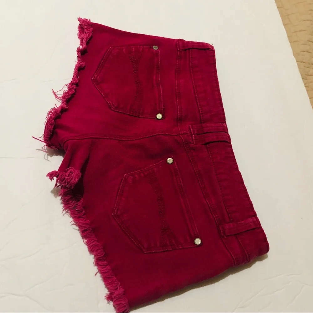 Blue Asphalt Jean Shorts